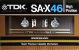 Compact Cassette: TDK  - SA-X 46