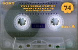 Compact Cassette: Sony  - CDix I 74