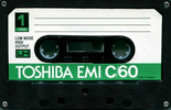 Compact Cassette:  Toshiba - EMI 60