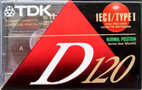 Compact Cassette: TDK  - D 120