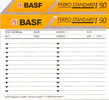 Compact Cassette: BASF  - Ferro Standard I 90