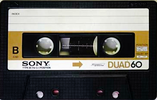 Compact Cassette: Sony  - Duad 60