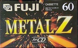 Compact Cassette Fuji Metal Z 60 Type IV Metal 1995 Europe