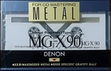 Compact Cassette: Nippon Columbia / Denon Denon - MG-X 90