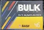 Compact Cassette BASF 46 "BULK Standard" Type I Normal Brazil