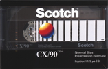 Compact Cassette: Sunkyong Magnetic Limited (SKM) Scotch - CX 90