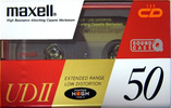 Compact Cassette: Maxell / Hitachi Maxell - UDII 50