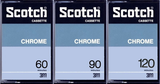 Compact Cassette: 3M Scotch - Chrome 60