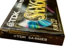 Compact Cassette TDK SA-X 60 "SA-X60EB" Type II Chrome 1997 Worldwide