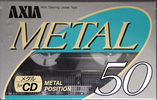 Compact Cassette: FUJI AXIA - Metal 50