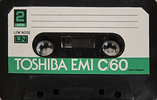 Compact Cassette:  Toshiba - EMI 60