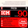 Compact Cassette:  ICM - SF 90