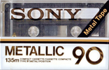 Compact Cassette: Sony  - Metallic 90