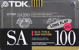 Compact Cassette: TDK  - SA 100