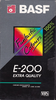 VHS, Video Home System: BASF  - Extra Quality 200