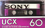 Compact Cassette: Sony  - UCX 60