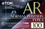 Compact Cassette: TDK  - AR 100