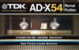 Compact Cassette: TDK  - AD-X 54