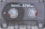 Compact Cassette:  Panasonic - EP 60