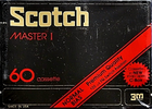 Compact Cassette: 3M Scotch - Master I 60