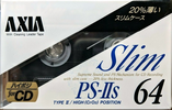 Compact Cassette: FUJI AXIA - PS-IIs 64