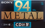 Compact Cassette: Sony  - CDit IV 94