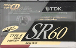 Compact Cassette: TDK  - SR 60