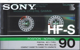 Compact Cassette: Sony  - HF-S 90