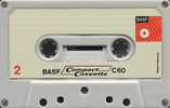 Compact Cassette: BASF  -  60