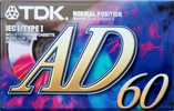 Compact Cassette: TDK  - AD 60