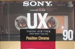 Compact Cassette Sony UX 90 Type II Chrome 1988 Europe