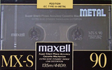 Compact Cassette: Maxell / Hitachi Maxell - MX-S 90