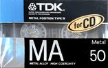 Compact Cassette: TDK  - MA 50