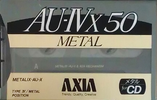 Compact Cassette: FUJI AXIA - AU-IVx 50