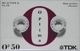 Compact Cassette: TDK  - Optima O2 50