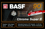 Compact Cassette: BASF  - Chrome Super II 90