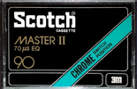 Compact Cassette: 3M Scotch - Master II 90