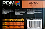 Compact Cassette:  PDM - CD II 90