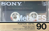 Compact Cassette: Sony  - Metal-ES 90