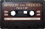 Compact Cassette: Unknown Benson and Hedges -  60