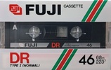 Compact Cassette Fuji DR 46 Type I Normal 1985 Europe