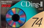 Compact Cassette: TDK  - CDing-II 74