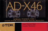 Compact Cassette: TDK  - AD-X 46