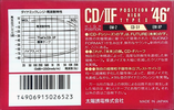 Compact Cassette Thats CD-IIF 46 Type II Chrome 1990 Japan