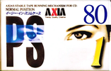 Compact Cassette: FUJI AXIA - PS-1 80