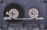 Compact Cassette: Maxell / Hitachi Maxell - Communicator Series 45