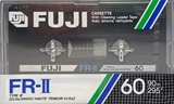 Compact Cassette Fuji FR-II 60 Type II Chrome 1985 North America