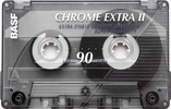 Compact Cassette: BASF  - Chrome Extra II 90