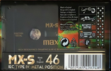 Compact Cassette: Maxell / Hitachi Maxell - MX-S 46