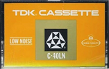 Compact Cassette: TDK  -  40